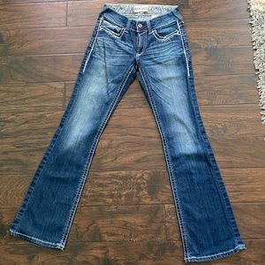 Ariat real denim jeans 27x31.5